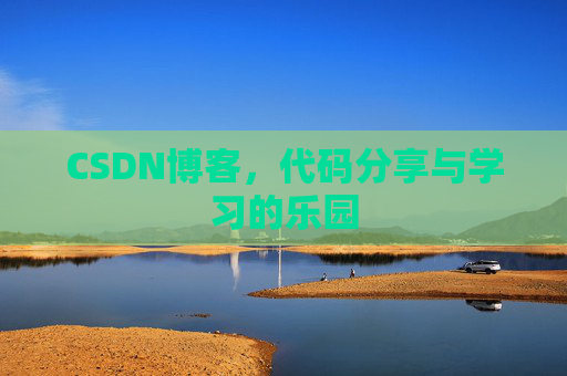 CSDN博客，代码分享与学习的乐园